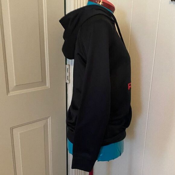 Realtree Pink Multicolor Camo Hoodie Women Size M - Picture 3 of 8